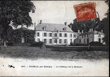 Château de la Belouse un beau manoir de Poiseux