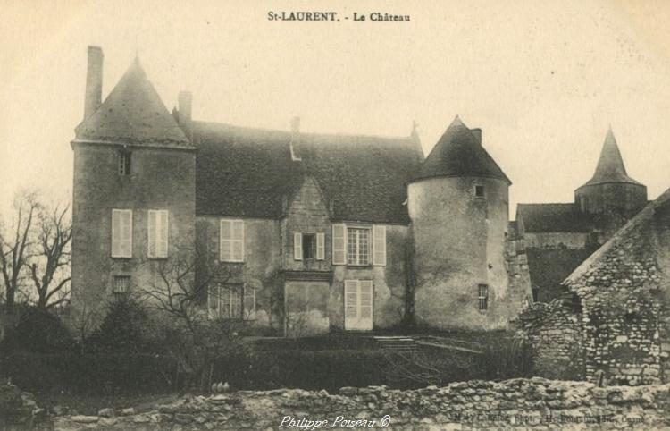 L'ancien château de Saint-Laurent-l'Abbaye