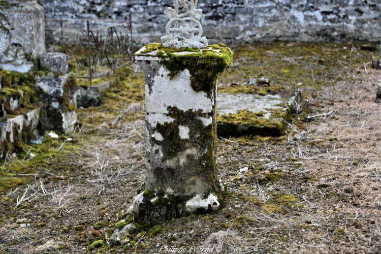 La croix du cimetière d'Ougny