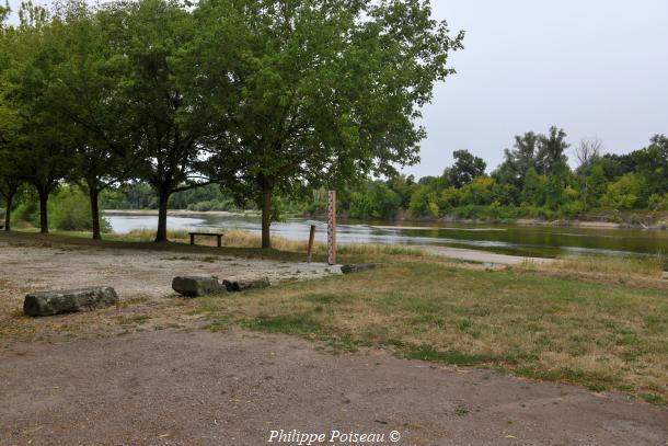 Les crues de la Loire à "La Marche"