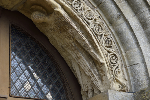 Portail de l'église de Saint-Révérien