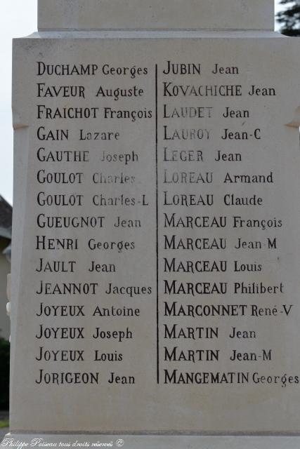 Monument aux morts de Larochemillay