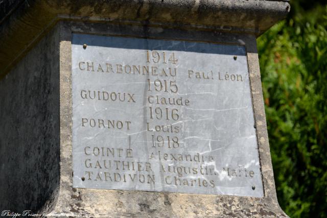 Monument aux morts de Challement