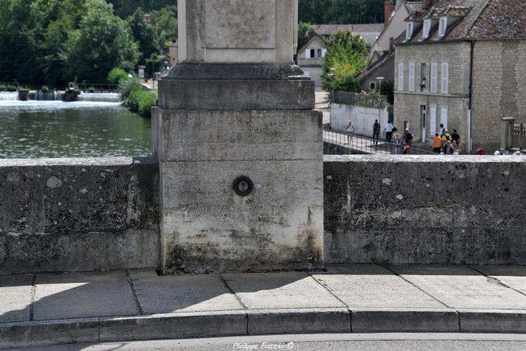 Repère de nivellement du pont Bethléem un patrimoine