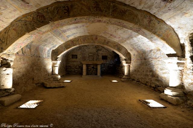 Crypte de l’église d’Alluy un remarquable patrimoine