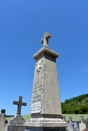 Monument aux morts de Asnan Nièvre Passion