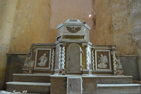 Le Prieuré de Commagny vue de l’intérieur de l’église Nièvre Passion