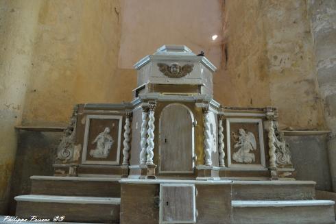 Le Prieuré de Commagny vue de l’intérieur de l’église Nièvre Passion