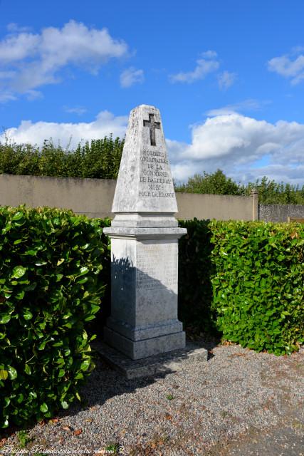 Monument aux morts de Balleray