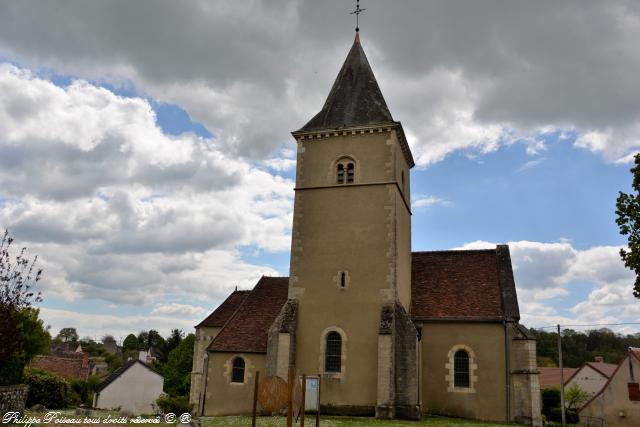 Intérieur de l’église de Oulon