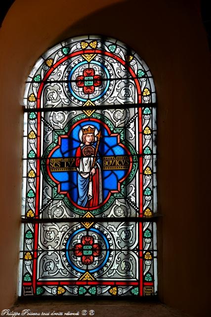 Intérieur de l'église de Oulon