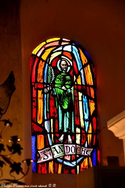 Intérieur de l'église de Oulon