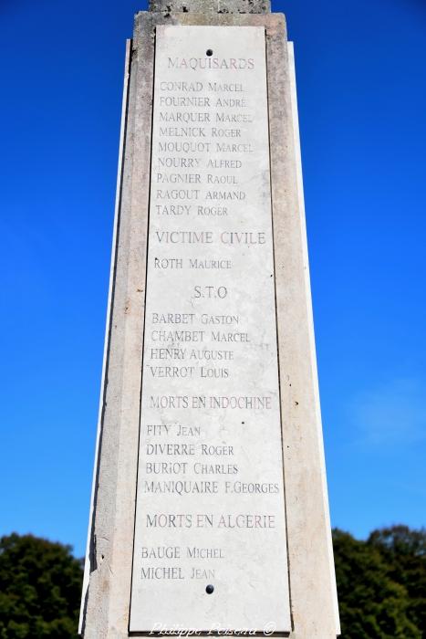 Monument aux morts de Guérigny