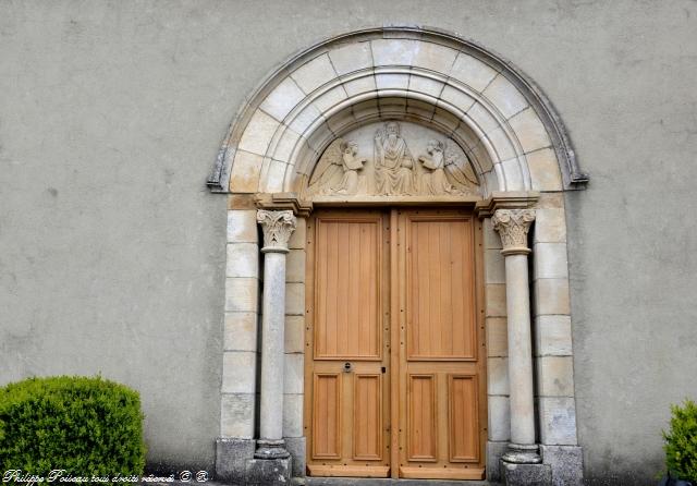 Intérieur de l'église d'Oulon