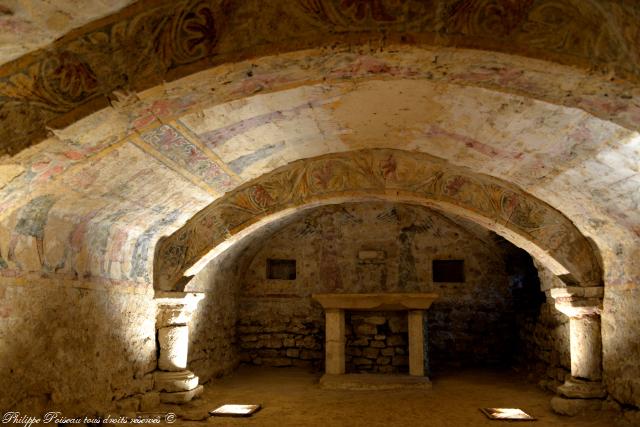 Crypte de l'église d'Alluy