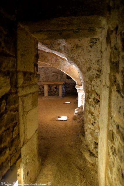 Crypte de l'église d'Alluy
