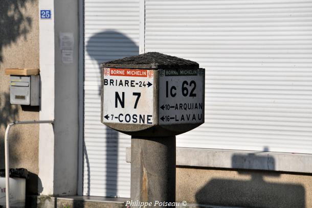 La Nationale 7 dans la Nièvre
