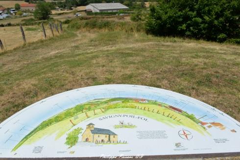 Panorama de Savigny-Poil-Fol un beau regard sur le Nivernais.