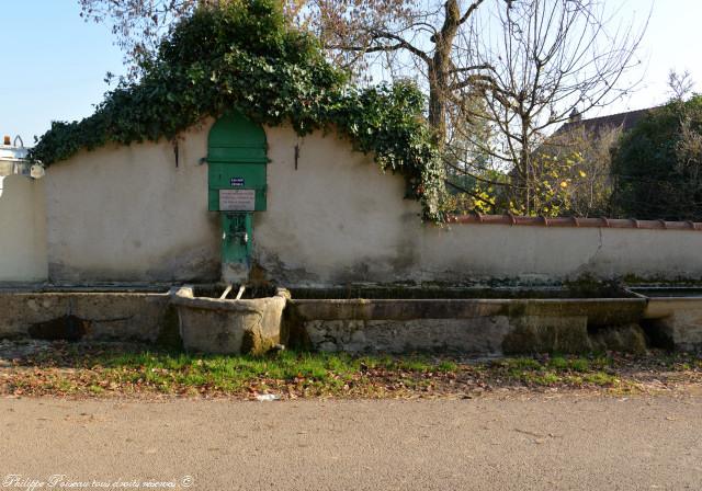 Fontaine d’Anthien de la rue Moreau un patrimoine