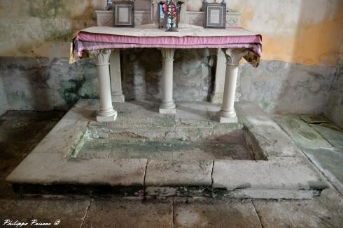Intérieur de l'église de la Collancelle