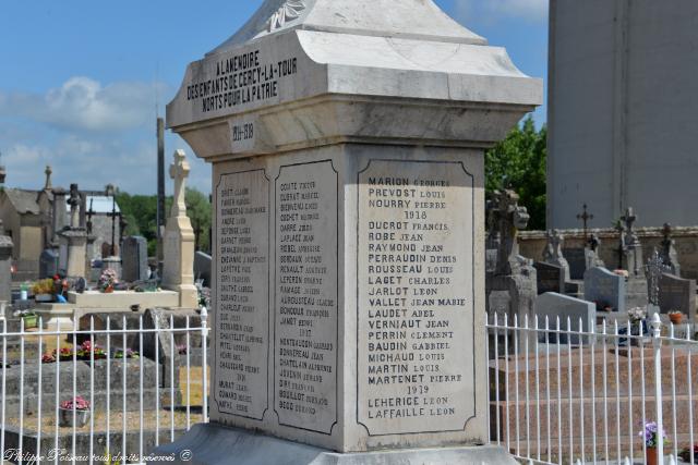 Monument aux morts de Cercy la Tour