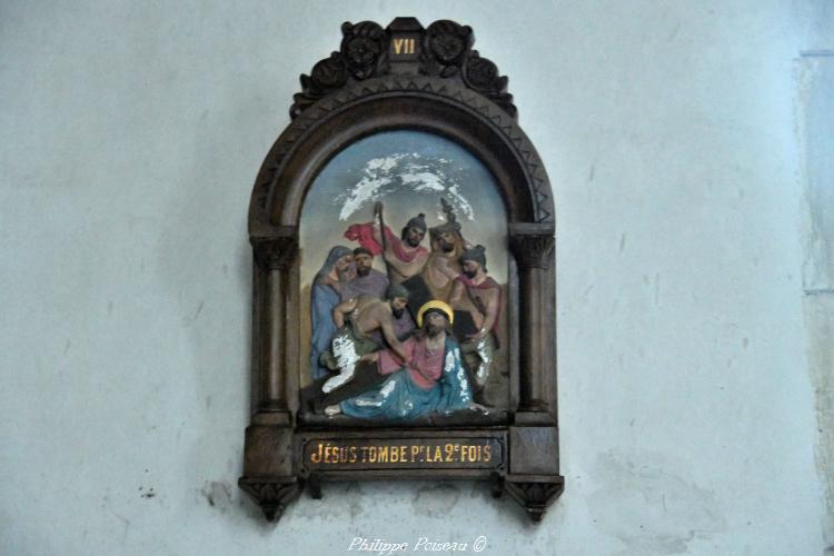 Intérieur de l'église de Poiseux