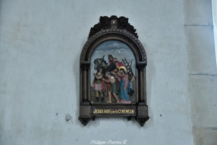 Intérieur de l'église de Poiseux