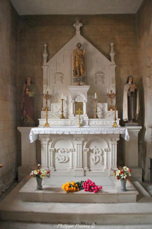 Intérieur de l'église de Poiseux
