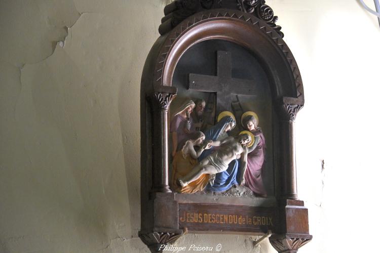 Intérieur de l'église de Poiseux
