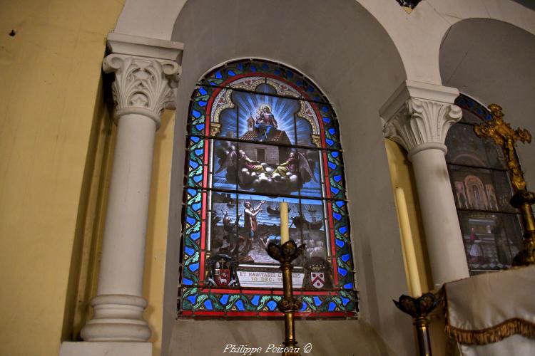 Intérieur de l'église de Poiseux