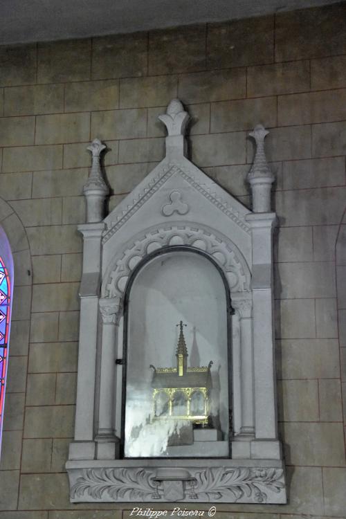 Intérieur de l'église de Poiseux