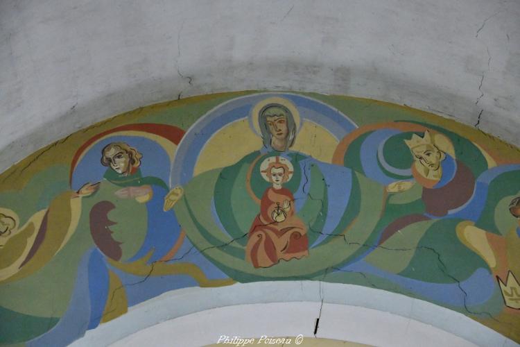 Intérieur de l'église de Poiseux
