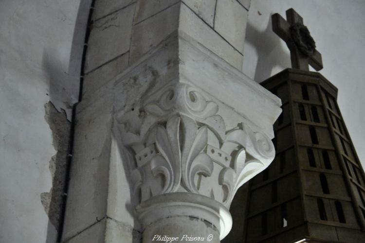 Intérieur de l'église de Poiseux