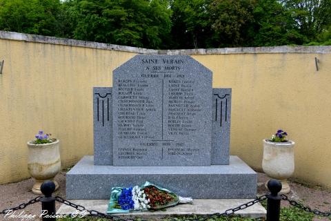 Monument aux morts de Saint-Vérain un hommage