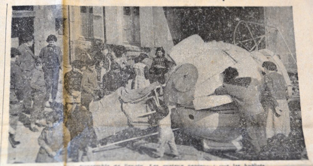 Audouin Dollfuss astronaute sur Prémery un beau souvenir