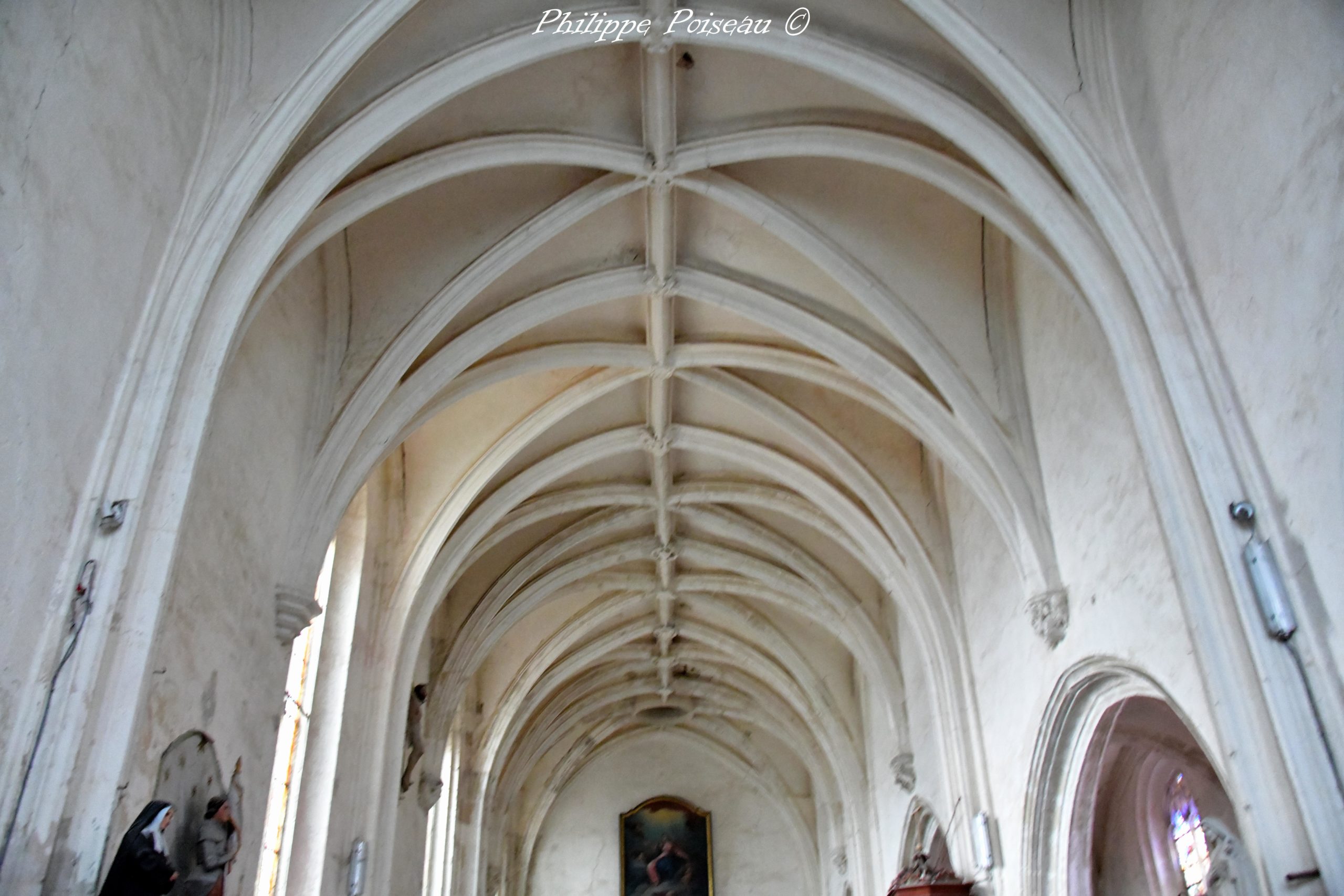 Église de Saint-Père vue de l’intérieur un beau patrimoine