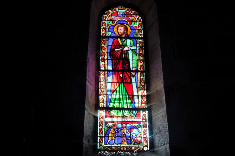 Intérieur de l'église de Dun-les-Places