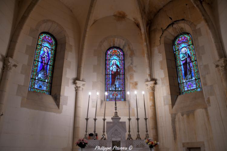 Intérieur de l'église de Sichamps