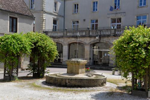 Fontaine de la place Charles Chaigneau de Tannay Nièvre Passion