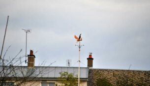 Une girouette rue Achile-Millien