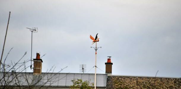 Une girouette rue Achile-Millien