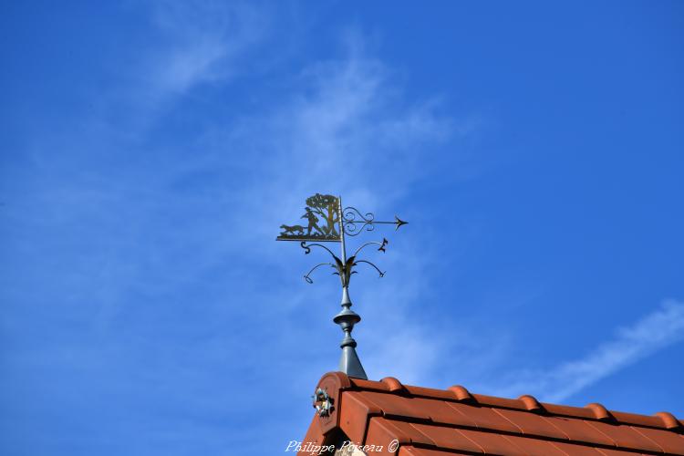 Girouette chasseur à Pourcelanges