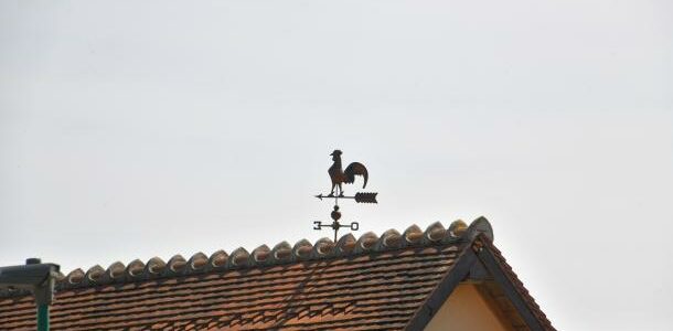 Girouette coq de Montigny sur Canne
