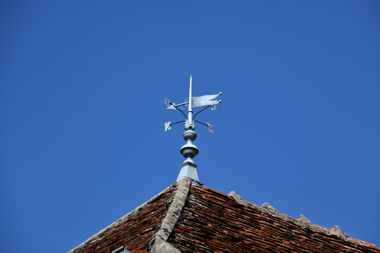 Une girouette d’Amazy un patrimoine