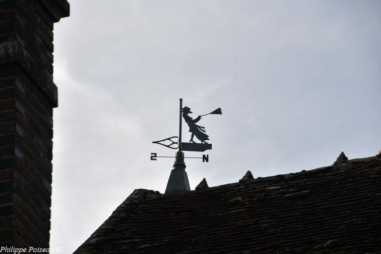 Girouette de la dame au parapluie