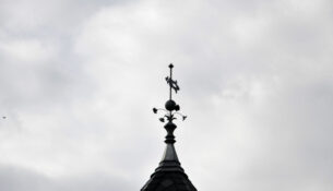 Girouette de l'église de Moulins Engilbert