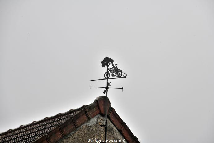 Girouette motocycliste un patrimoine