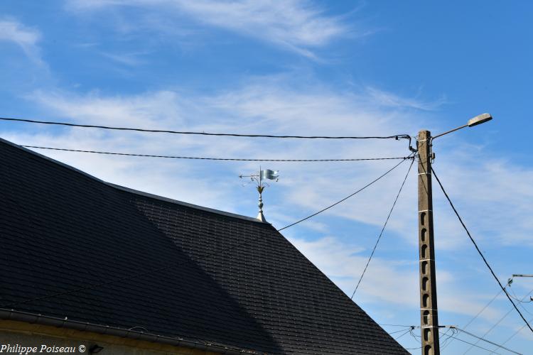 La girouette flamme de Pourcelanges