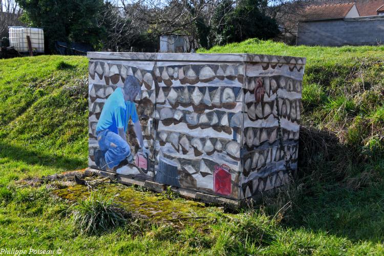 Graff de l’artiste Vialatte un patrimoine