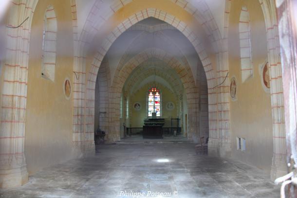 Intérieur de l'église de Cuncy lès Varzy